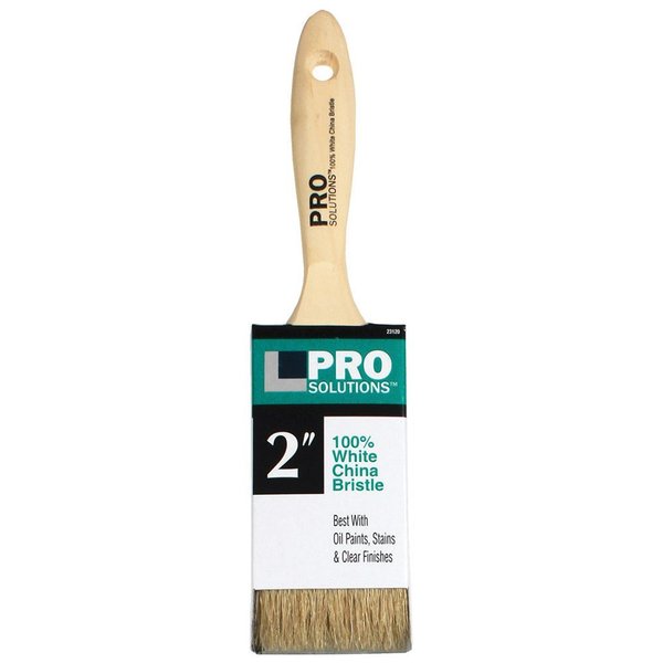 Pro Solutions 2 in. Wht China Brstl Bvrtl 23120